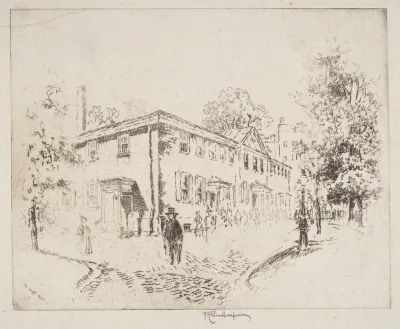 Fourth Street, Meeting House, Philadelphia