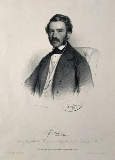 Fr. Hartner. Lithograph by A. Dauthage, 1855