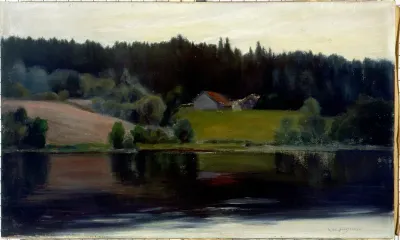 Fra Semsvannet i Asker