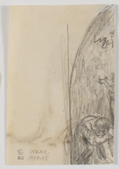 Fragment af opstandelsesscene