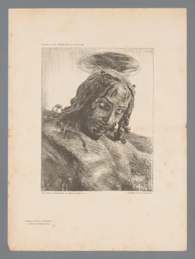 Fragment van Baccio da Montelupo's Christus te Florence