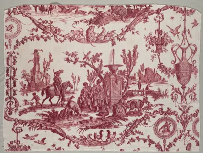 Fragments of Copperplate Printed Cotton