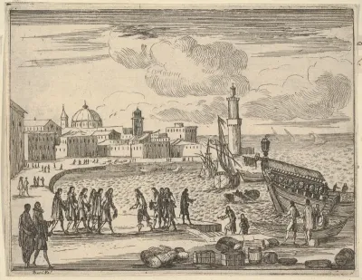 Francesco I d'Este Combines Forces with The Republic of Venice and Genoa Against the Ottoman Turks, from "L'Idea di un Principe ed Eroe Cristiano in Francesco I d'Este, di Modena e Reggio Duca VIII [...]"