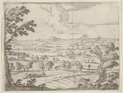 Francesco I d'Este Keeps his State Intact During the Descent of the Germans into Mantua, from "L'Idea di un Principe ed Eroe Cristiano in Francesco I d'Este, di Modena e Reggio Duca VIII [...]"