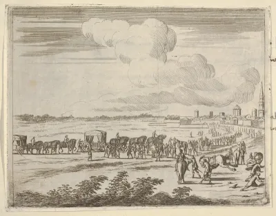 Francesco I d'Este Quickly Makes Himself Available at the Request of Pope Urban VIII, from "L'Idea di un Principe ed Eroe Cristiano in Francesco I d'Este, di Modena e Reggio Duca VIII [...]"