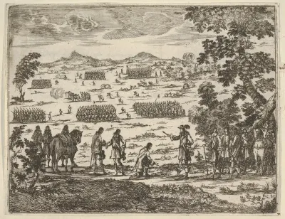 Francesco I d'Este Sentences a Noble French Official to Death as an Example to Prevent Future Scandalous Excesses within the Church, from "L'Idea di un Principe ed Eroe Cristiano in Francesco I d'Este, di Modena e Reggio Duca VIII [...]"