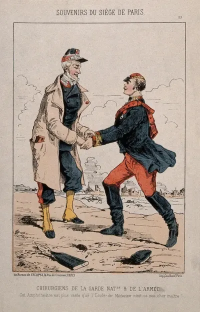 Franco-Prussian War: in the siege of Paris