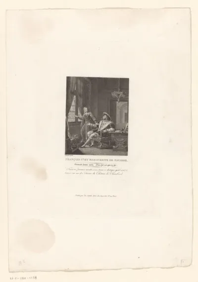 François I.er et Marguerite de Navarre