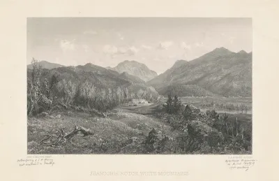 Franconia Notch, White Mountains