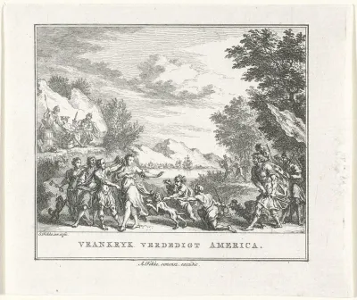 Frankrijk verdedigt Amerika