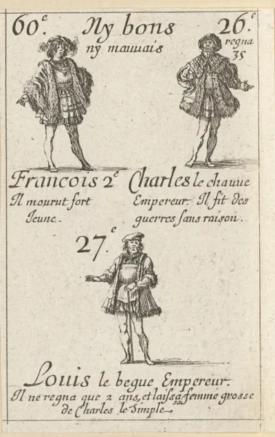 Frans II, Lodewijk II en Karel de Kale