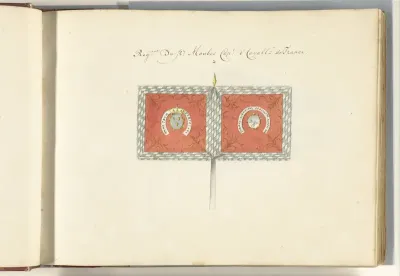 Frans standaard veroverd in de slag bij Ekeren, 1703