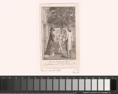 Franse dame in discussie met haar reisgezelschap