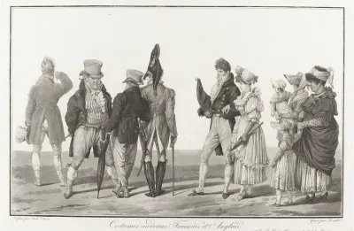 Franse en Engelse figuren