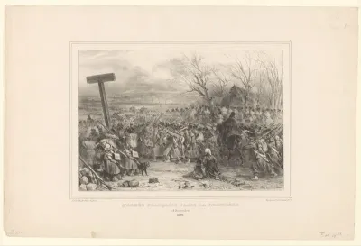 Franse leger rukt op, 1832