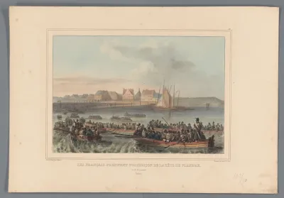 Fransen veroveren het Vlaams Hoofd, 1832