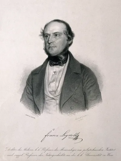 Franz Leydolt. Lithograph by G. Decker, 1846