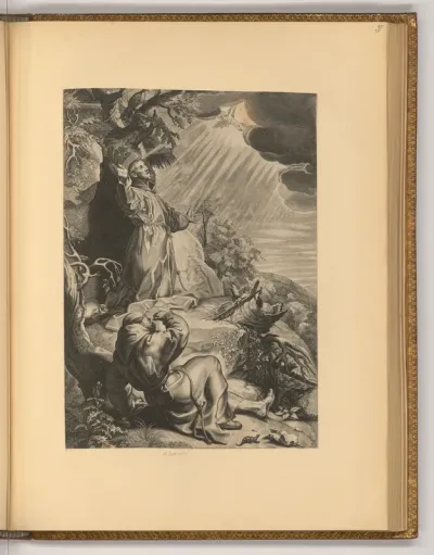 Franz von Assisi empfängt die Stigmata