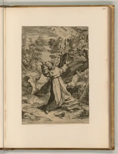 Franz von Assisi empfängt die Stigmata