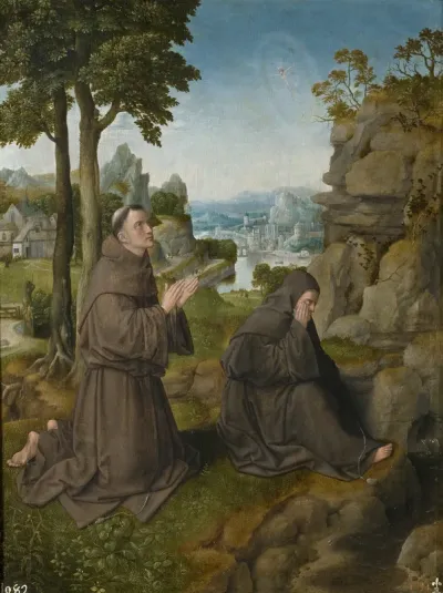 Franziskus erhält die Stigmata