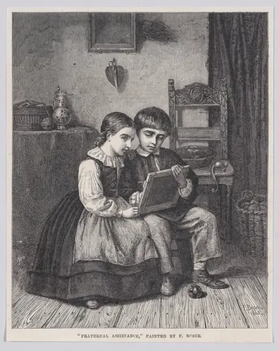 Fraternal Assistance, from "Illustrated London News"