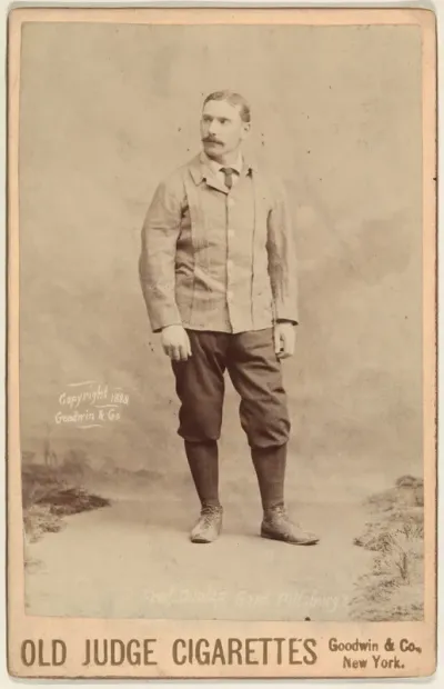 Fred C. Dunlap, Captain, Pittsburgh, from the series Old Judge Cigarettes