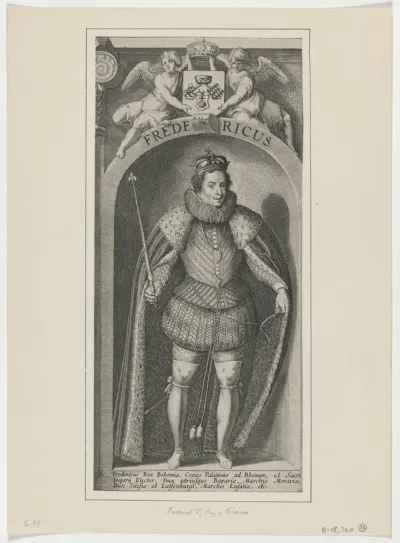 Frederick V, King of Bohemia, Standing in a Niche