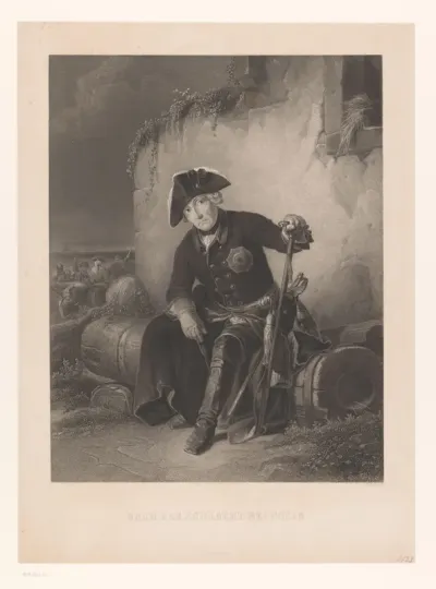 Frederik de Grote na de Slag bij Kolin