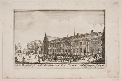 Frederik V's besøg på Sorø akademi