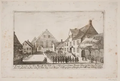 Frederik V's kvarter under besøget i Korsør