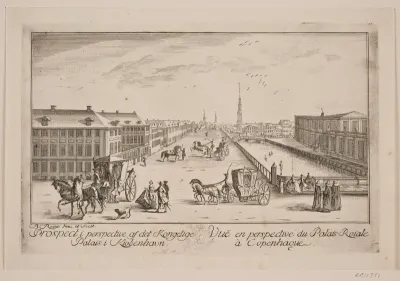 Frederiksholms kanal, t.v. Prinsens Palæ