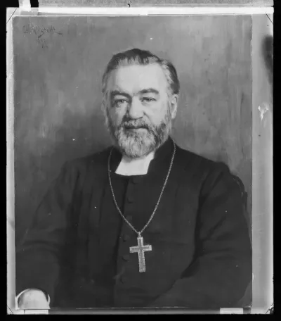 Fredrik Ahlstedt: "Arkkipiispa Johansson" vuodelta 1897