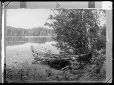 Fredrik Ahlstedt: "Rantamaisema" vuodelta 1893