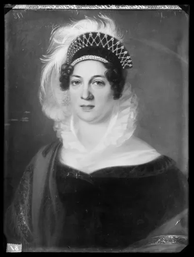 Fredrik Westin (?): "Wilhelmina Albertina von Willebrand" n. vuodelta 1820