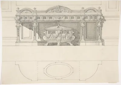 Free Standing Tomb and Canopy