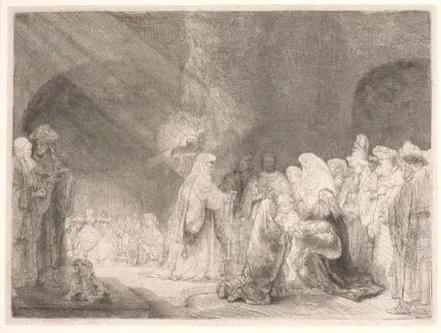 Fremstillingen i templet