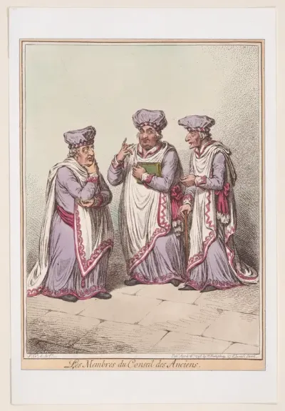 French Habits, No. 2 - Les Membres du Conseil des Anciens