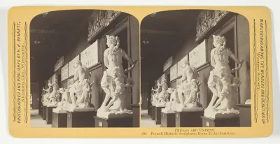 French Historic Sculpture; Room 11 Art Institute, from the series "Chicago and Vicinity"