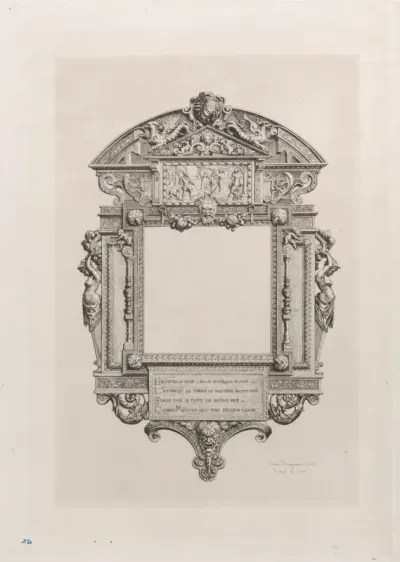 French Mirror of the XVI Century