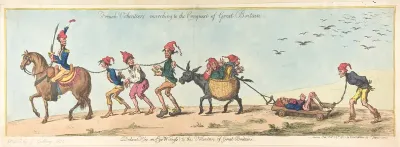 French Volunteers Marching to the Conquest of Great Britain