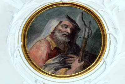 Fresco of Saint Barnabas