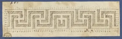 Fret, from Chippendale Drawings, Vol. II