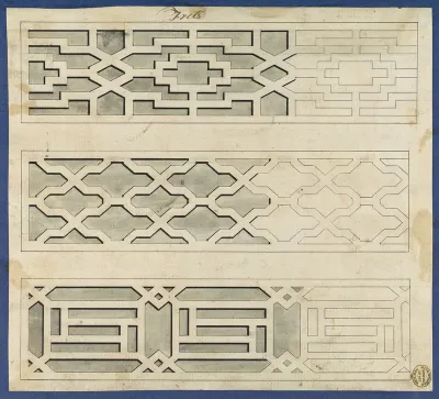 Frets, from Chippendale Drawings, Vol. II