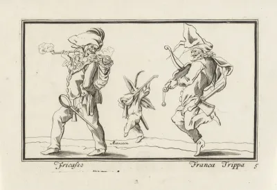 Fricasso, Mezzetino en Franca Trippa
