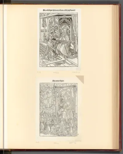 Fridolin, Stephan: Schatzbehalter, 1. Figur; 2. Figur  (Buchillustration)