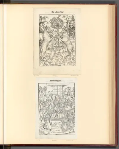 Fridolin, Stephan: Schatzbehalter, 10. Figur; 9. Figur (Buchillustration)
