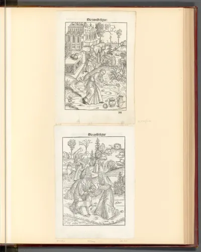Fridolin, Stephan: Schatzbehalter, 12. Figur; 11. Figur (Buchillustration)