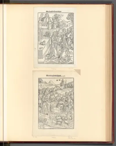 Fridolin, Stephan: Schatzbehalter, 15. Figur; 14. Figur (Buchillustration)