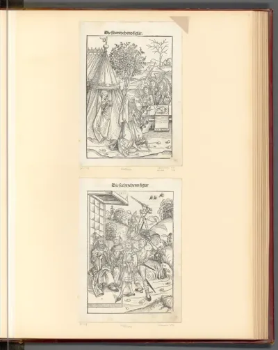 Fridolin, Stephan: Schatzbehalter, 17. Figur; 16. Figur (Buchillustration)