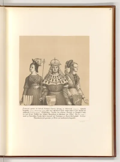 Friedrich der Schöne, Isabella von Geldern, Elisabeth von Arragon